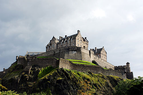 Écosse Édimbourg château